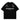 BLACK GRAPHIC TEE TRENDY CASUAL SHORT SLEEVE SHIRT