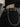 BLACK GROMMET BELT WITH REMOVABLE CHAIN AND ALLOY BUCKLE