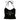 BLACK HALTER TOP RAGE Y2K