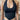 BLACK HALTER TOP WITH FLATTERING FIT TO TURN HEADS
