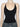 BLACK HALTER TOP WITH STRAPPY BACK - BACKLESS CROSS STRAP CAMI
