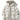 BLACK HOODED PUFFER JACKET WINTER OUTERWEAR