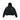 BLACK HOODED SWEATSHIRT GWNFY HOODIE FOR EVERYDAY WEAR