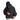 BLACK HOODIE WITH WHITE LETTERING - SCUFFERS HOODIE