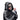 BLACK HOODIE WITH WHITE LETTERING SWEAT ZIP LINESUP