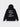 BLACK HOODIE WITH WHITE TEXT - PREMIUM COTTON PORSCHE HOODIE