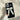 BLACK IPHONE CASE WITH CREAMY WHITE COQUETTE BOW DESIGN