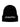 BLACK KNIT BEANIE - HIGH STREET RETRO FASHION ACCESSORY