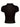 BLACK KNIT COLLARED SHIRT NO Y2K