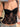 BLACK LACE BUSTIER TOP WITH ADJUSTABLE STRAPS - CHIC SLIM FIT