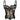 BLACK LACE CORSET TOP SLIM FIT VEST