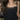 BLACK LACE-TRIMMED CAMISOLE SLIM FIT SLEEVELESS ROUND NECK DESIGN
