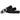 BLACK LEATHER BELT WITH SILVER STAR BUCKLE FOR SUPERNOVA STAR AESTHETIC