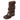 BLACK LEATHER BUCKLE BOOTS PAIR FOR MEN AND WOMEN