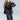 BLACK LEATHER HANDBAG Y2K SPICY EDGE PAINT