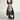 BLACK LEATHER HANDBAG Y2K SPICY EDGE PAINT