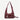 BLACK LEATHER HANDBAG Y2K SPICY EDGE PAINT