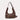 BLACK LEATHER HANDBAG Y2K SPICY EDGE PAINT