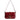 BLACK LEATHER SHOULDER BAG WITH GOLD BUCKLE FOR WOMEN