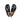 BLACK LEATHER SPLIT TOE TABI LOAFERS WITH LONDON BRIDGE DESIGN
