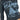 BLACK LONG SLEEVE SHIRT WITH BOLD PIXEL FACE GRAPHIC PRINT