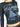 BLACK LONG SLEEVE SHIRT WITH BOLD PIXEL FACE GRAPHIC PRINT
