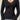 BLACK LONG SLEEVE TOP WITH CONTRAST LACE TRIM