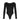 BLACK LONG-SLEEVED BODYSUIT WITH LACE TRIM - ELEGANTES BODYSUIT MIT