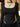 BLACK LONG-SLEEVED BODYSUIT WITH LACE TRIM - ELEGANTES BODYSUIT MIT