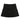 BLACK MINI SKIRT WITH BELT AND LINED CARGO POCKETS