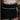 BLACK MINI SKIRT WITH WHITE TIE BOW SPLICE LOW WAIST DESIGN