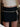 BLACK MINI SKIRT WITH WHITE TIE BOW SPLICE LOW WAIST DESIGN