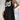 BLACK NUMBER 36 DRESS Y2K FASHION LETTER