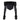 BLACK OFF-THE-SHOULDER CORSET TOP WITH FURRY TRIM FOR WOMEN
