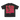 BLACK OVERSIZE SHIRT WITH PINK AND GREEN TEXT FOR ULTIMATE COMFORT