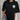 BLACK OVERSIZED T-SHIRT WITH MEASUREMENT GUIDE FOR PERFECT FIT