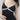 BLACK PINSTRIPE CAMISOLE WITH LACE TRIM SLIM FIT SLEEVELESS CASUAL VINTAGE