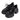 BLACK PLATFORM SHOES WITH GLOSSY FINISH