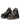 BLACK PLATFORM SHOES WITH STRAPS ROUND TOE BOOTS