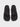 BLACK PLATFORM WEDGE FLIP-FLOP WITH CAOUTCHOUC AVEC TALON