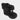 BLACK PLATFORM WEDGE FLIP-FLOP WITH CAOUTCHOUC AVEC TALON
