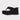 BLACK PLATFORM WEDGE FLIP-FLOP WITH CAOUTCHOUC AVEC TALON