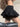 BLACK PLEATED MINI SKIRT SLIM FIT - L - Sweetheart Supplies