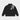 BLACK PUFFER JACKET SPIDERWEB DESIGN PERFECT FIT COTON CONFORTABLE