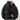 BLACK PUFFER JACKET TAN LINING MENS OUTERWEAR