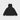 BLACK PUFFER JACKET WITH CAT-EAR HOOD - DEVIL PARKA FASHION FORWARD