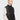 BLACK PUFFER VEST WITH WHITE TRIM QUICK-DRY COTTON BODYWARMER