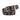 BLACK PUNK BELT WITH EYELET BUCKLE FOR ALTERNATIVE FASHION