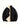 BLACK QUILTED FLEECE LINED JACKET FALL OUTERWEAR