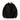BLACK QUILTED FLEECE LINED JACKET FALL OUTERWEAR
